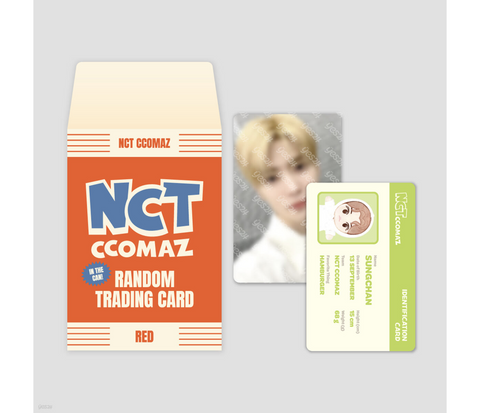 [NCT CCOMAZ GROCERY STORE] Random Trading Card SET [RED Ver.]