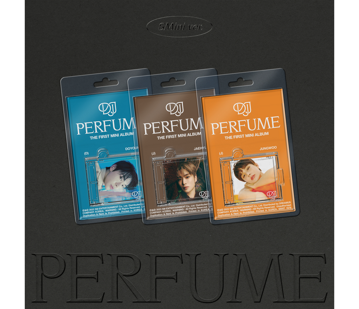 BOX Ver.) NCT DOJAEJUNG PERFUME 1er Mini álbum (versión Aleatoria Tarjeta De Regalo De La Tienda NCT) K-POP Sellado