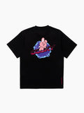 BT21 Space Wappen Black Short Sleeve T-shirt (Character Options)