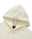 Sign logo hood ivory
