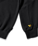 WT logo embroidery sweatshirt black