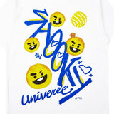 BT21 SHOOKY Utopia White Short Sleeve T-shirt