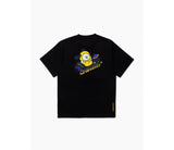 BT21 Space Wappen Black Short Sleeve T-shirt (Character Options)
