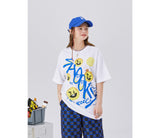 BT21 SHOOKY Utopia White Short Sleeve T-shirt