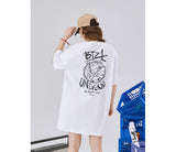 BT21 Utopia White Long Short Sleeve T-shirt