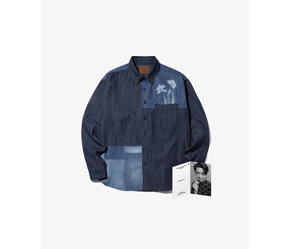 BTS RM/ナムジュン [Indigo] DENIM SHIRT Lサイズ-