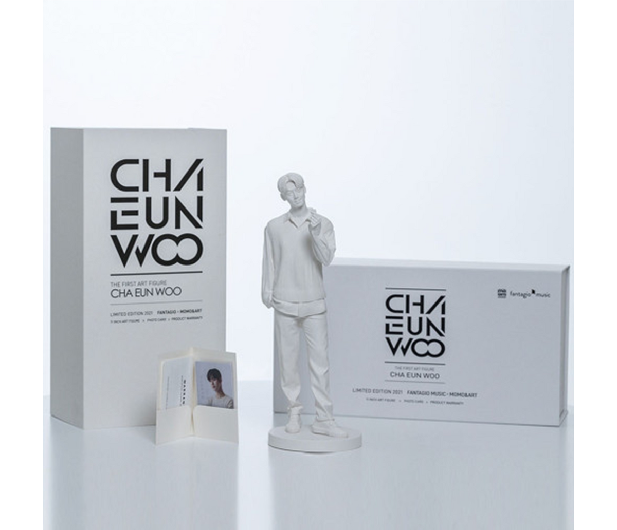 CHA EUN WOO ART FIGURE Korea Box