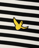 Angel  Wappen Stripe Long Sleeve Black