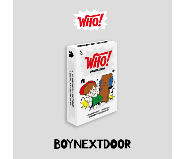 BOYNEXTDOOR - 1st Single [WHO!] (Weverse Albums ver.) – Korea 