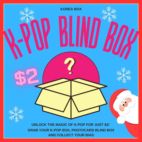 *CHRISTMAS K-POP PHOTOCARD BLIND BOX*