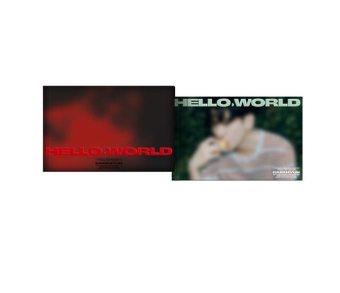 EXO BAEKHYUN - [HEllO, WORLD] (Standard Ver.)(random) + 1 Photocard (WITHMUU POB)