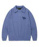 Angel Collar Point Sweatshirt Violet