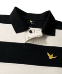 Angel Collar Rugby Long Sleeve Black