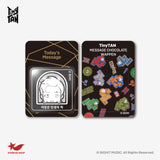 TinyTAN Message Chocolate Ver.2_2 package5 (Sweet Time + Wappen)