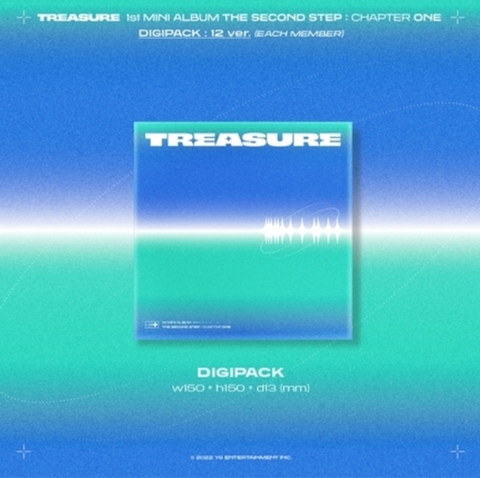 TREASURE- 1st MINI ALBUM DIGIPACK (Random)