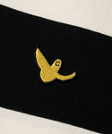 Angel Collar Rugby Long Sleeve Black