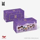 TinyTAN Message Chocolate Ver.2_2 package6 (Purple Holidays + Wappen)