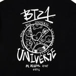 BT21 Utopia Black Long Short Sleeve T-shirt