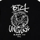 BT21 Utopia Black Long Short Sleeve T-shirt