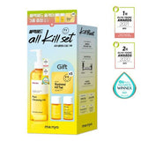 [5 types of TXT postcards Benefits] 2 Sets of Manyo Factory Pure Cleansing Oil 300ml Blackhead All-Kill[(+Oil 25ml+Toner 25ml+5 Kill Pads)*2]