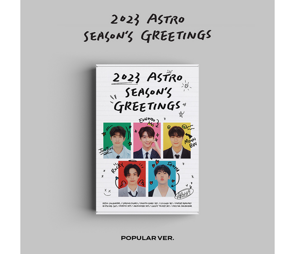 K-POP・アジア 2023 ASTRO SEASON'S GREETINGS ASTRO - 2023 SEASON'S GREETINGS (POPULAR VER.) – Korea Box