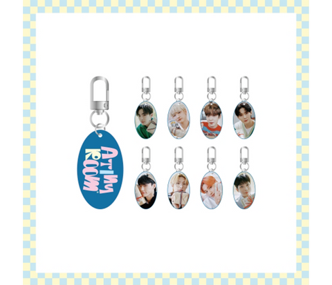 ATEEZ - [ATINY ROOM] OFFICIAL MD_PHOTO KEYRING (1EA)