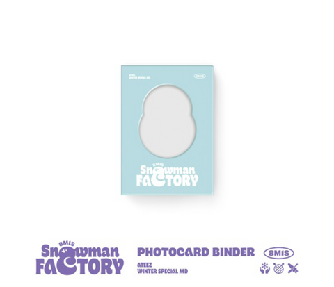 ATEEZ - [SNOWMAN FACTORY] Official MD PHOTOCARD BINDER