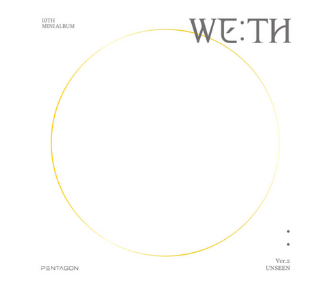 PENTAGON - Mini Album Vol.10 [WE:TH] (UNSEEN Ver.)