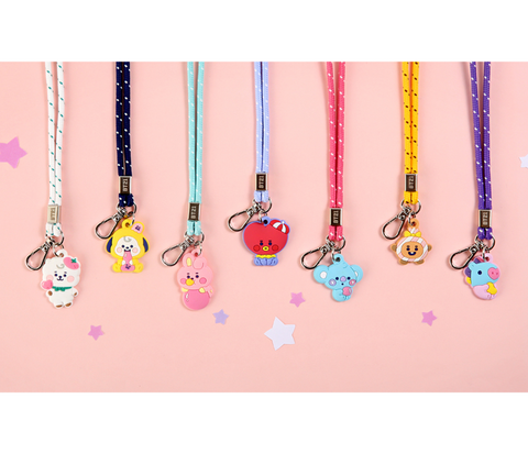 BT21 Mascot Hand Strap Jelly Candy