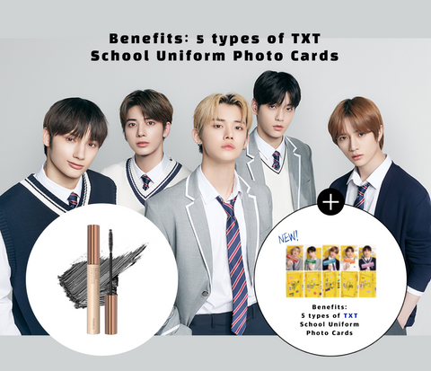 [Benefits: 5 types of TXT School Uniform Photo Cards] NEW MOMENT MASCARA