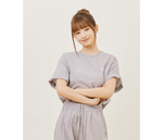 [IVE REI Photo Card Benefit] Air Cooling Recovery T-shirt - Blue Gray