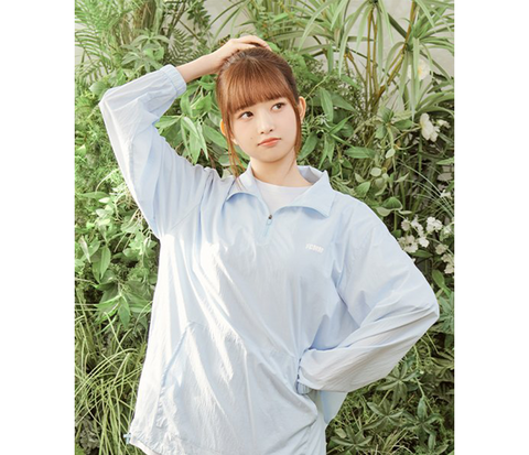 [IVE REI Photo Card Benefit] Club Team Hybrid Packable Windrunner - Baby Blue