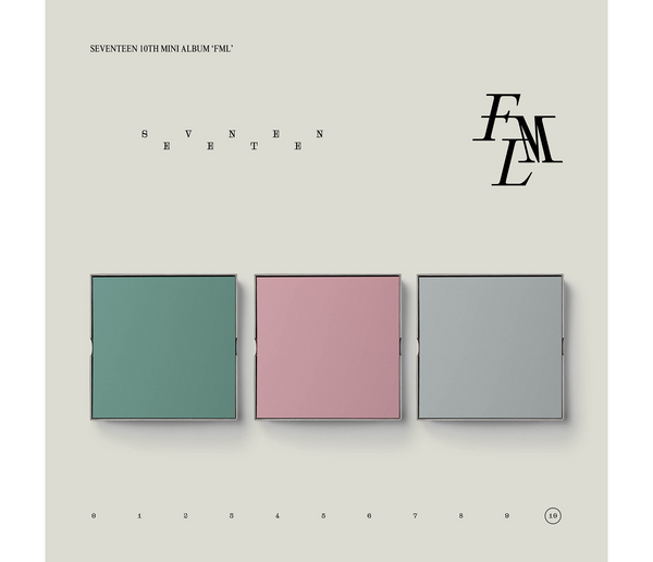 SEVENTEEN - 10th Mini Album [FML] (Random Ver.) – Korea Box