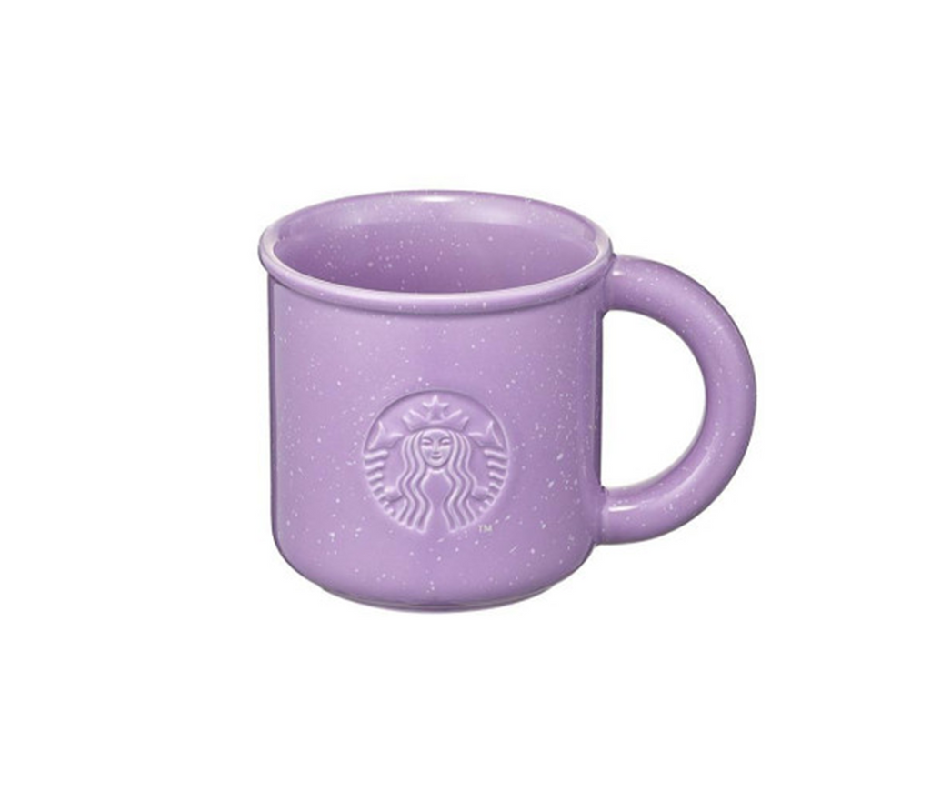 Starbucks Pastel Pink and Purple Floral Cups