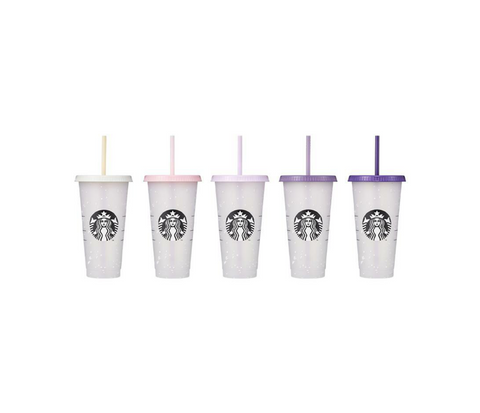 Starbucks 23 Cherry Colorchanging Coldcup 710ml 5p