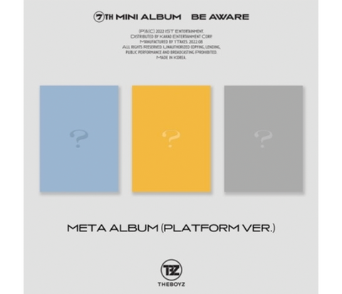 THE BOYZ - 7th Mini Album [BE AWARE] META ALBUM Platform ver.