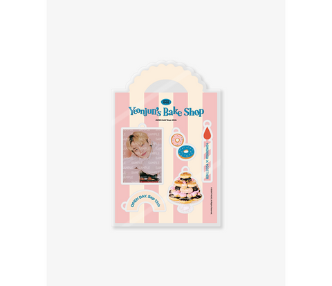 TXT - BIRTHDAY OFFICIAL MD YEONJUN'S BAKE SHOP Acrylic Keyring Set