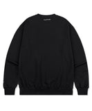 WT logo embroidery sweatshirt black