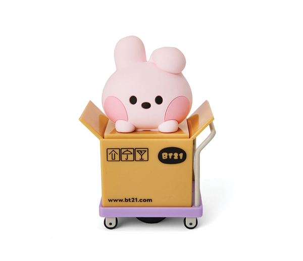 Cooky rabbit bt21 Ai drawing by L'Hibiscus Home Tapestry | L'hibiscus's